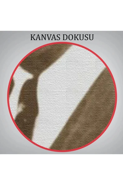 Atatürk Portre Tablosu Mustafa Kemal Atatürk Dikdörtgen Dekoratif Kanvas Tablo-FŞ-143 - 5