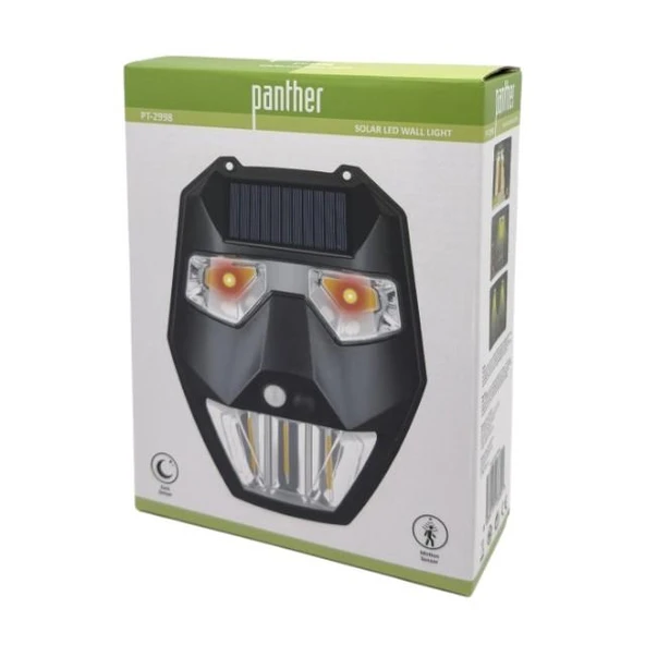 Panther Pt-2998 Solar Güneş Enerjili  Led Duvar Lambası - 3
