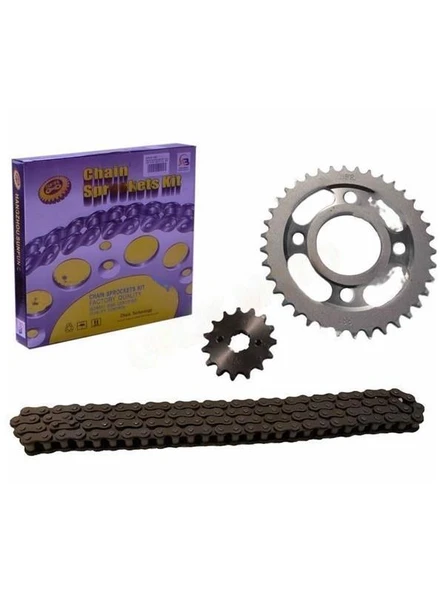 15T/38T 428*102 L ZİNCİR DİŞLİ SET CG - SFR - 3