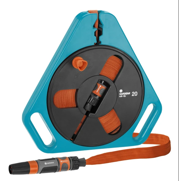 Gardena 00757-20 Roll-Fix Toplama Kutulu Yassı Hortum 20 Metre