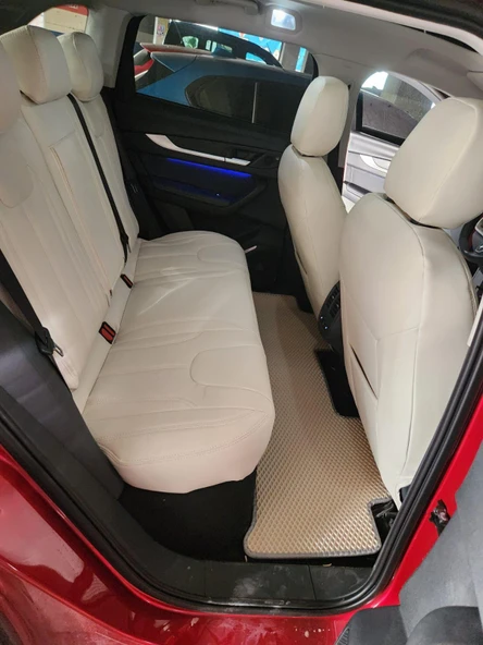 Togg T10x Özel Dikim Koltuk Kılıfı Deri Taytüyü Bej Renk - 3