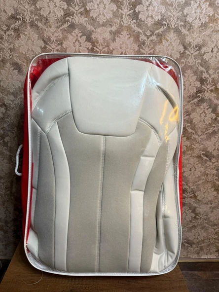 Togg T10x Özel Dikim Koltuk Kılıfı Deri Taytüyü Bej Renk