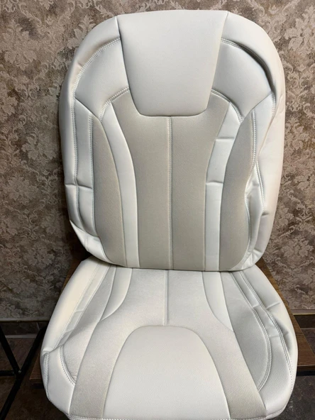 Togg T10x Özel Dikim Koltuk Kılıfı Deri Taytüyü Bej Renk - 2