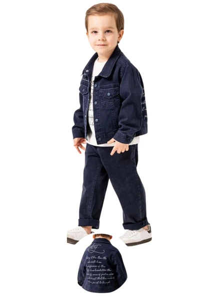 TSHIRTLÜ 3'LÜ JEANS ERKEK TAKIM