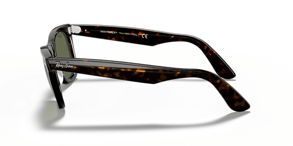 Ray-Ban Wayfarer 2140 902 Tortoise-Green Güneş Gözlüğü - Resim 3