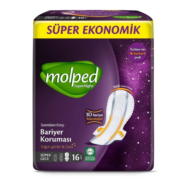 MOLPED SÜPERNIGHT GECE S.EKO 14 ADET