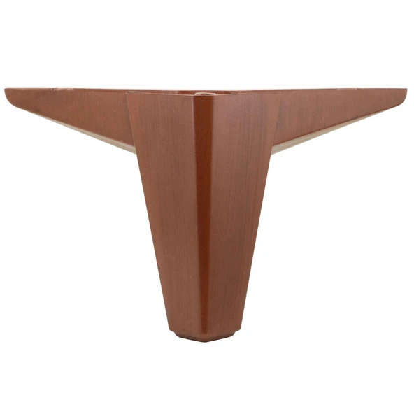 Mobilya TV Ünitesi Çekyat Koltuk Kanepe Destek Baza 12 cm Kahverengi Ayak 6'lı Set - Resim 7