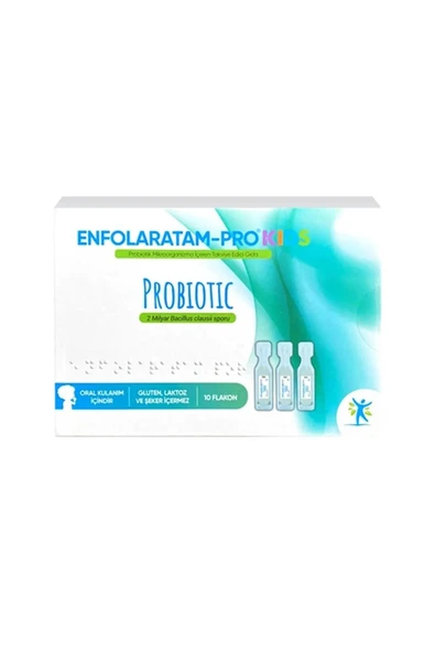 Enfolaratam-Pro Kids Probiotic 10 ml x 10 Flakon