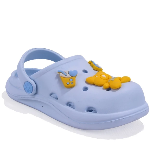 Dagoster DJA75-CRS01 Bebe Mavi Ortopedik Günlük Erkek Çocuk Cross Spor Terlik