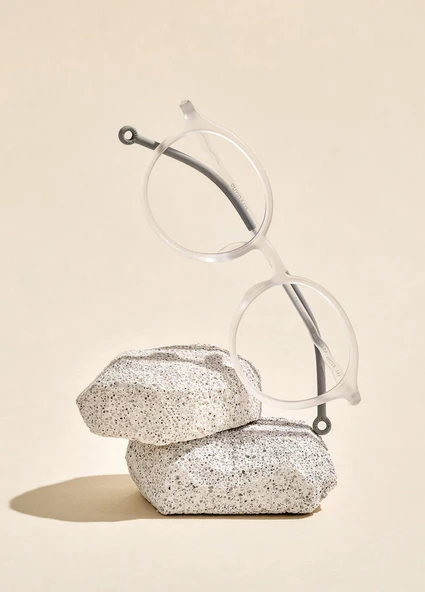 OLIVIO&CO Oval Ekran Gözlüğü Jellyfish White Yetişkin - 3