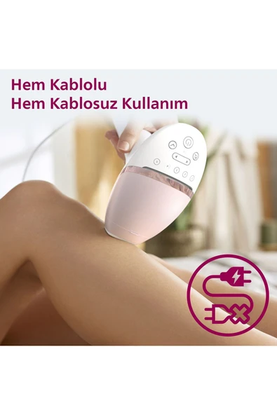 Philips BRI950/00 Lumea Lazer Epilasyon IPL Tüy Alma Cihazı,ÇantaHEDİYELİ,Kablolu/Kablosuz Kullanım - 4