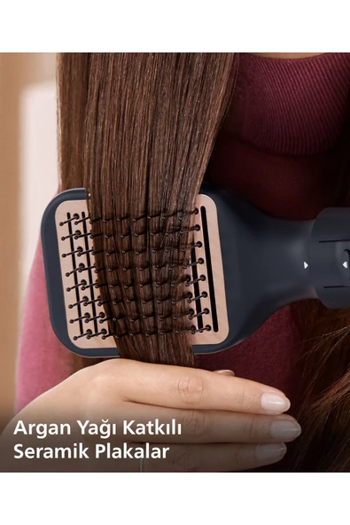 Philips Saç Şekillendirme Ve Kurutma Seti Bha530/00,argan Yağı Seramik Kaplama, 5 Aparat,3 Isı Ve Hız Ayarı - 5