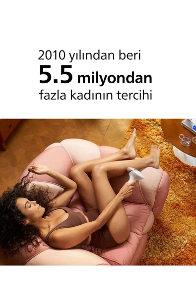 Philips BRI950/00 Lumea Lazer Epilasyon IPL Tüy Alma Cihazı,ÇantaHEDİYELİ,Kablolu/Kablosuz Kullanım - 7