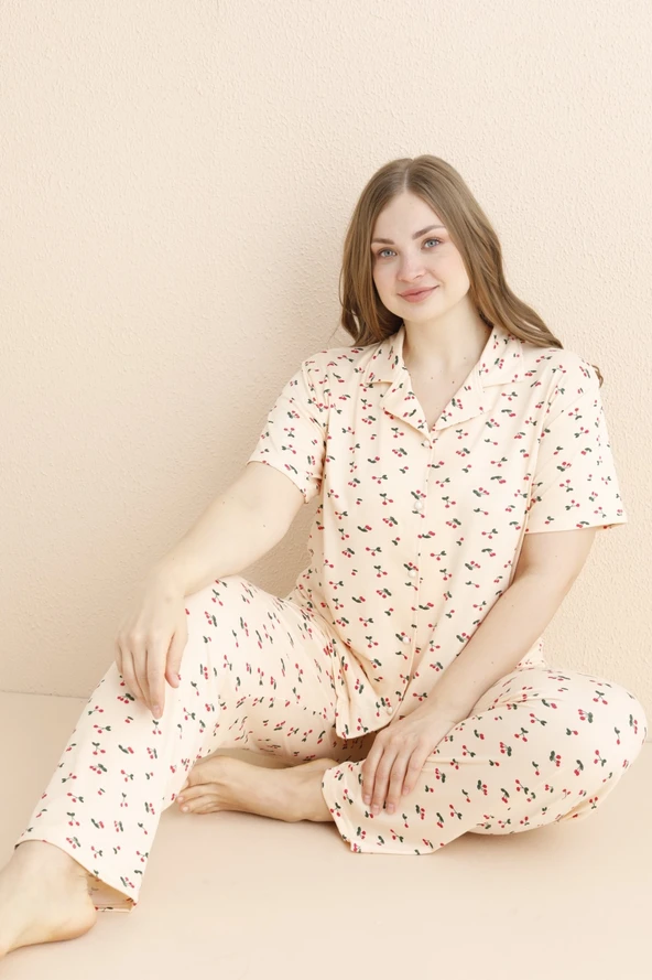 Mihra 50501-271 Kadın Büyük Beden Pijama Takımı