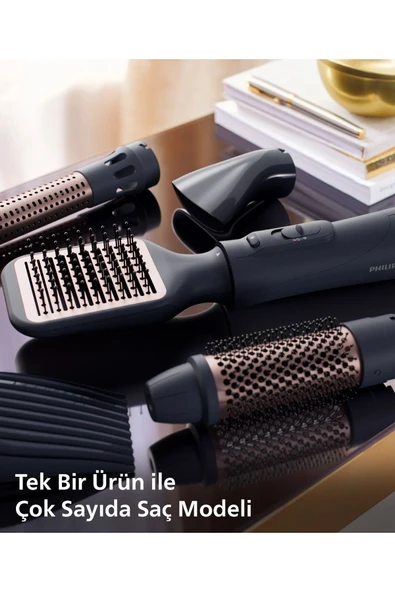 Philips Saç Şekillendirme Ve Kurutma Seti Bha530/00,argan Yağı Seramik Kaplama, 5 Aparat,3 Isı Ve Hız Ayarı - 4