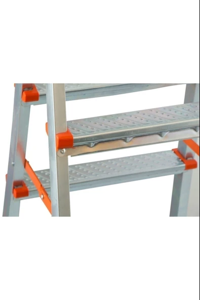 ASVERA 5+5 Çift Çıkışlı Profil Merdiven – Profesyonel, Kaymaz, Ev & İş Yeri Kullanımı - Resim 3