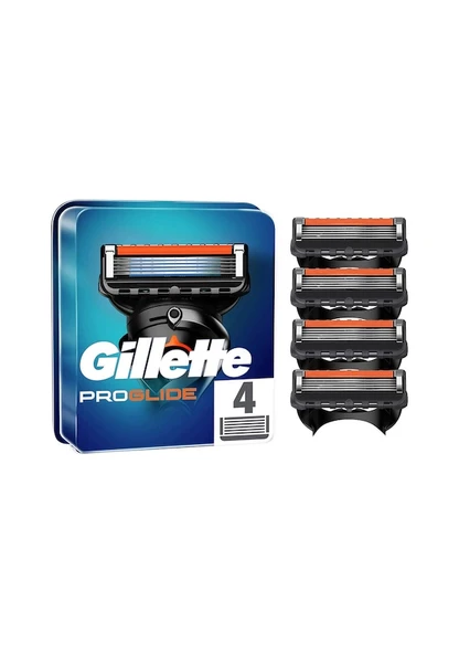Gillette Fusion ProGlide 4'lü Yedek Tıraş Bıçağı