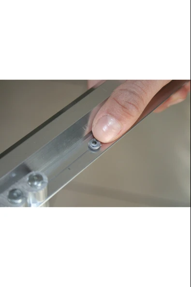 ASVERA %100 Alüminyum Tırnaklı Balkon Çamaşırlık – Hediye İpli, Paslanmaz, Dayanıklı Askı Aparatı - Resim 2