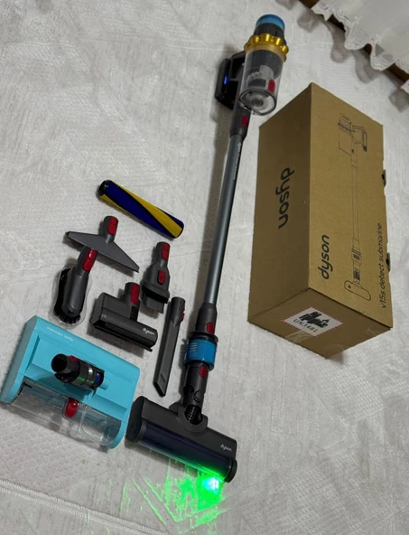 Dyson V15s Detect Submarine  ıslak ve kuru temizleme özellikli kablosuz süpürge