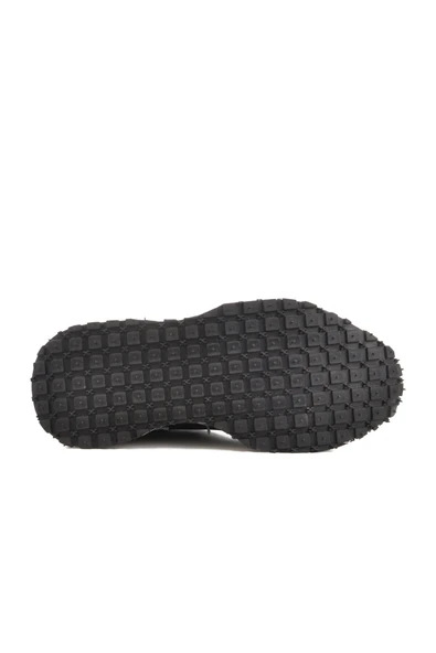 Ayakmod Siyah Hakiki Deri Erkek Sneaker 4Y2187-E2667 M - 5