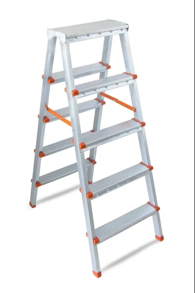 ASVERA 5+5 Çift Çıkışlı Profil Merdiven – Profesyonel, Kaymaz, Ev & İş Yeri Kullanımı ürün görseli