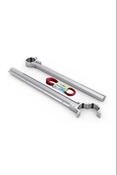 ASVERA %100 Alüminyum Tırnaklı Balkon Çamaşırlık – Hediye İpli, Paslanmaz, Dayanıklı Askı Aparatı ürün görseli