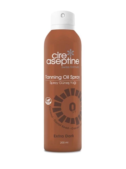 Cire Aseptine Tanning Oil Spray 0 SPF 200ML