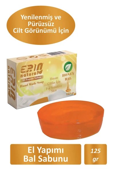 Erin Natural El Yapımı Balı Sabun 125 gr