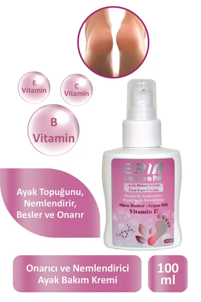 Erin Natural Onarıcı Ve Yumuşatıcı Ayak Bakım Kremi 100 ml