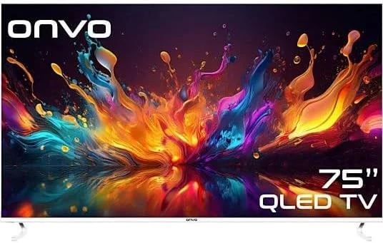 Onvo 75OVF9000UQ Ultra HD 75" 190 Ekran Uydu Alıcılı Google Smart QLED TV