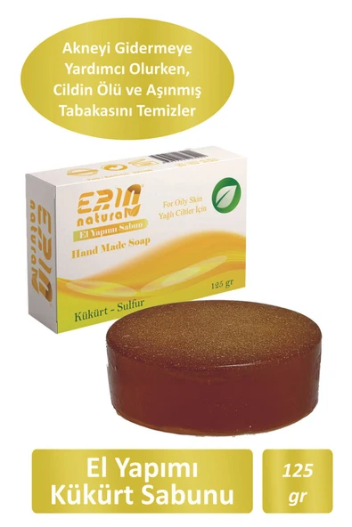 Erin Natural El Yapımı Kükürt Sabunu 125 gr