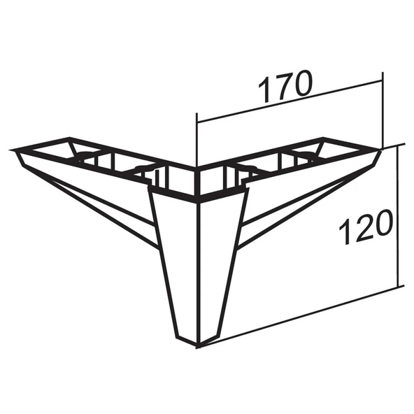 Mobilya Tv Ünitesi Çekyat Koltuk Kanepe Destek Baza Ayağı 12 Cm Beyaz Ayakları 6'lı Set - Resim 8