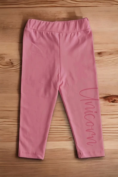 Unicorn Desenli Pembe Renk Taytlı Takım - 3