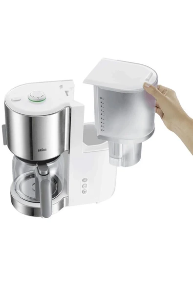Braun ID Collection KF5120WH Filtre Kahve Makinesi Beyaz - 3