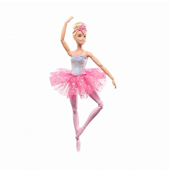 HLC25 Barbie Işıltılı Balerin Bebek - 3