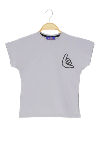 Çocuk T-Shirt Baskılı Unisex - 7