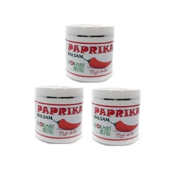 Paprika Balsam 500.Ml 3Adet, Lokman Aktar