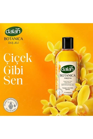 Dalan Botanica Banyo&Duş Jeli Frezya 500ml - 3