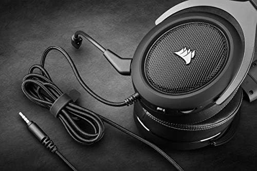 Corsair HS60 PRO Surround Oyuncu Kulaklığı, 7.1 Surround PC/Xbox One/Xbox Series X ve S/PS5 ve PS4/Nintento Switch Siyah (CA-9011213-EU) - 9