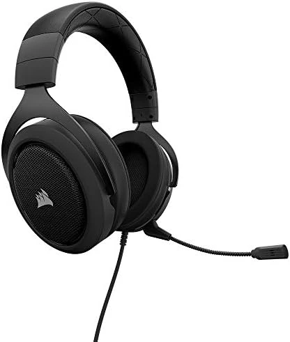 Corsair HS60 PRO Surround Oyuncu Kulaklığı, 7.1 Surround PC/Xbox One/Xbox Series X ve S/PS5 ve PS4/Nintento Switch Siyah (CA-9011213-EU)