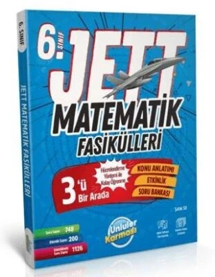 Ünlüler Karması 6. Sınıf Jett Matematik Fasikülleri