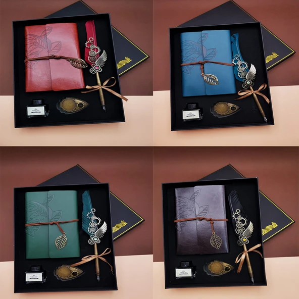 Periboia Mürekkepli Kalem Defter Seti ürün görseli