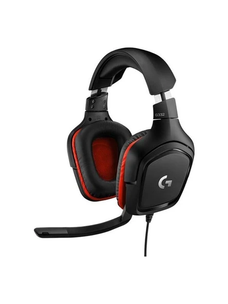 Logitech G332 981-000757 Kablolu Mikrofonlu Kulak Üstü Oyuncu Kulaklığı