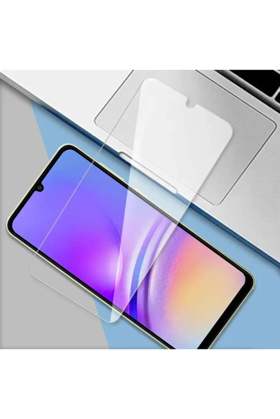 Logis Samsung Galaxy A55  Antistatik 5D Tam Kaplayan Ekran Koruyucu Cam - 4