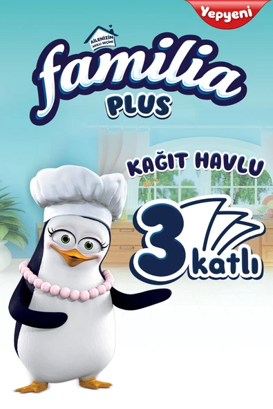 Familia Plus Kağıt Havlu 24 Rulo (12 RULO X 2 PAKET) - Resim 3