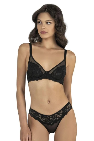 Fabony Bayan Dantelli Bralet Sütyen Külot Takımı 4170 - 5