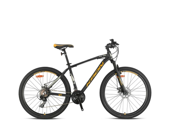 XC 75 - 24  MTB - 13' - 21 Vites - V.B - Mat Siyah-Gri/Neon Turuncu