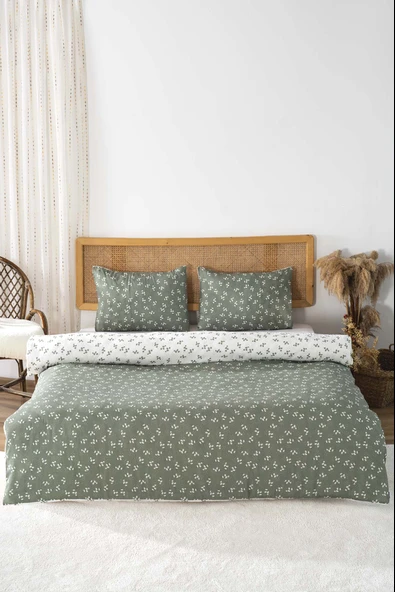 Rivaİstanbul Lavinya Çift Kişilik Nevresim Takımı Pamuklu - Resim 2