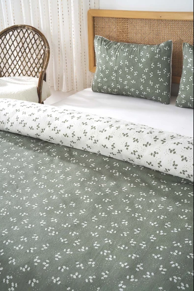 Rivaİstanbul Lavinya Çift Kişilik Nevresim Takımı Pamuklu - Resim 4