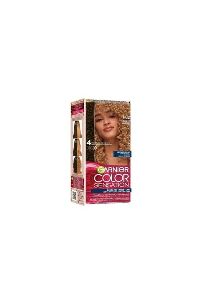 Garnier Color Sensation Çarpıcı Renkler 7.31 HL2 Koyu Sarı